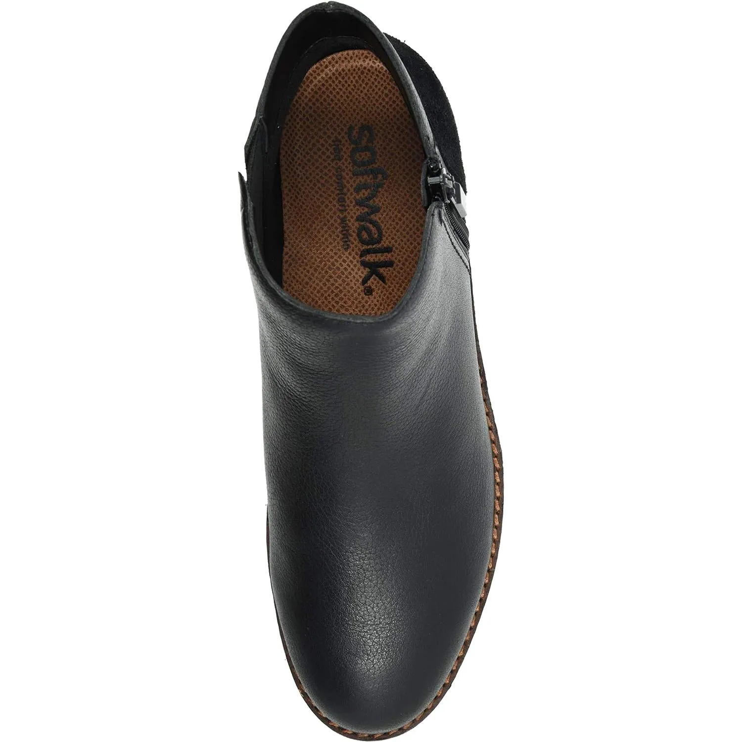 Women's Soft Walk Wesley Black Leather