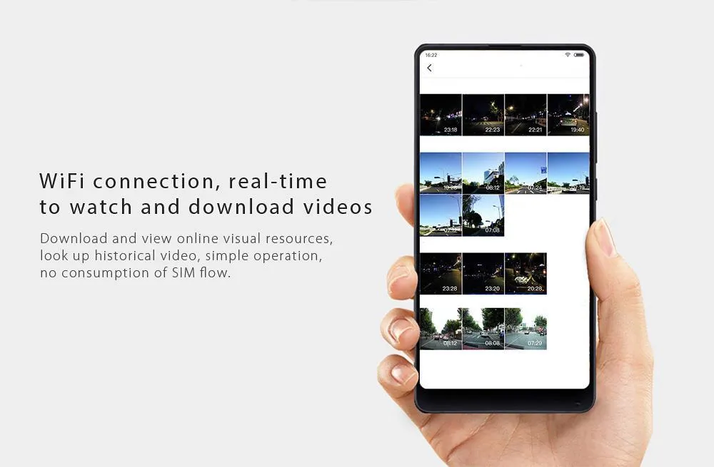 Xiaomi 70mai Smart WiFi DVR 1080P Dash Cam (English Version)
