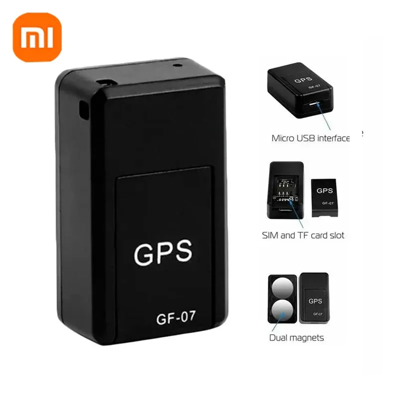 Xiaomi Mini Gps Positioner GF07 Tracking Positioner RealTime Tracking Remote Vehicle Positioning Mobilerecording Anti-Loss