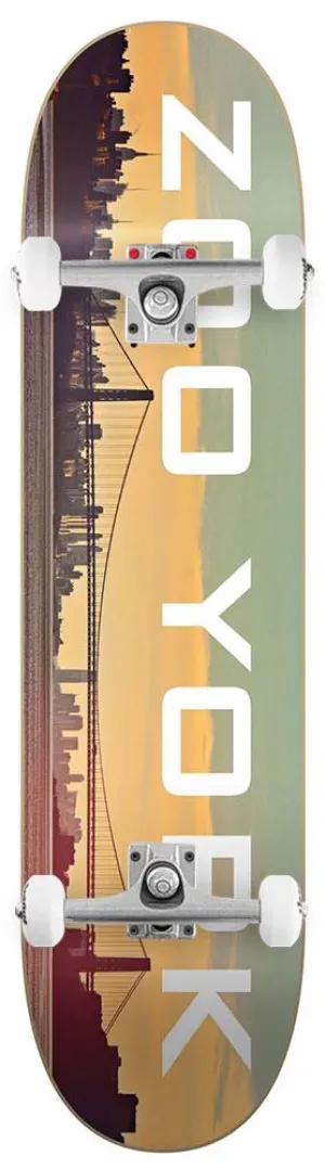 Zoo York OG Bridge Multi x Venom Custom Complete Skateboard - 8.25"